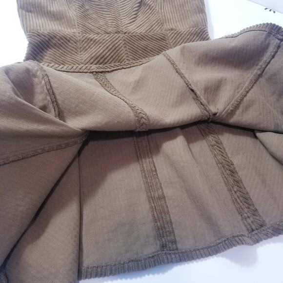 Urban Outfitters Corduroy Back Lace Up Mini Dress - Picture 11 of 12